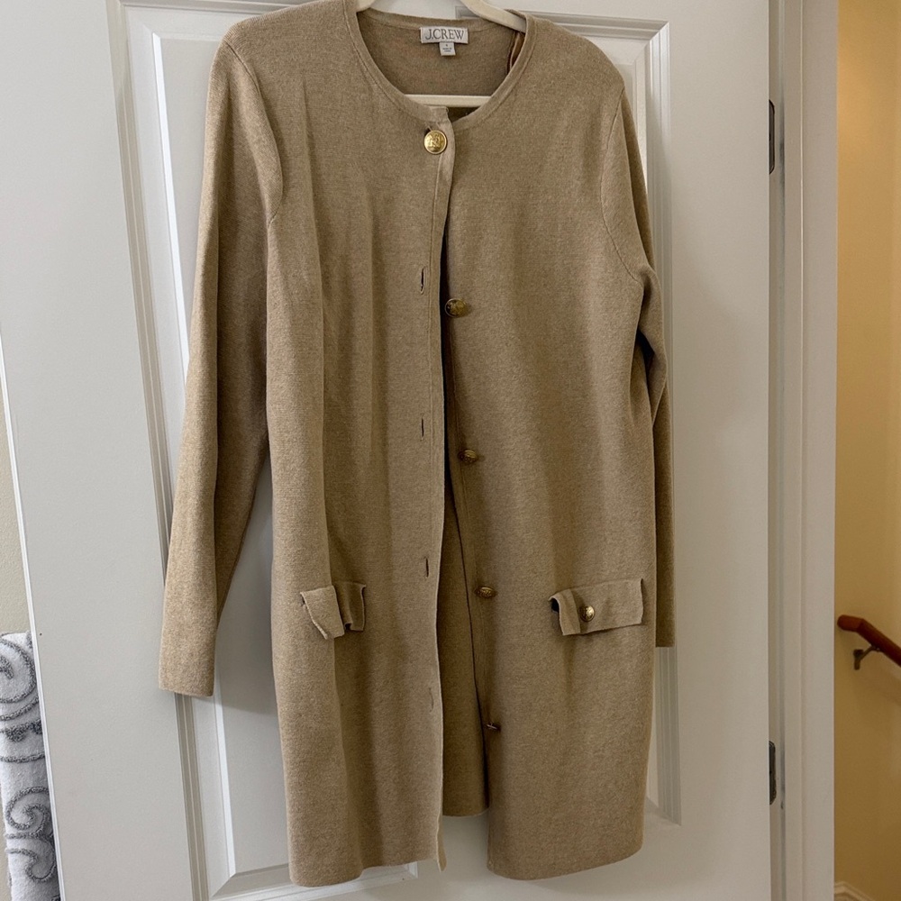 J. Crew Tan Sweater
